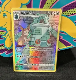 Pokemon TCG Bronzong Ultra Rare Full Art Holo TG11/TG30 Astral Radiance 110 HP - Image 1