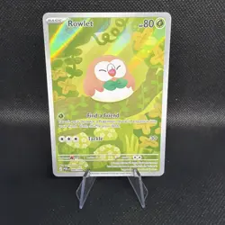 Rowlet 090/088 Pokemon TCG Perfect Order Illustration Rare English - Image 1