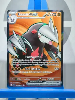 Excadrill ex 160/086 - Full Art Ultra Rare - S&V: Black Bolt - Pokemon TCG - Image 3