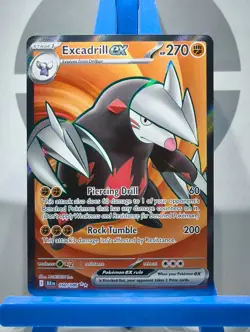 Excadrill ex 160/086 - Full Art Ultra Rare - S&V: Black Bolt - Pokemon TCG - Image 4