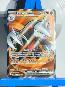 Excadrill ex 160/086 - Full Art Ultra Rare - S&V: Black Bolt - Pokemon TCG - Image 5