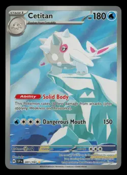 Cetitan 201/191 Illustration Rare Surging Sparks Pokemon Near Mint - Image 1