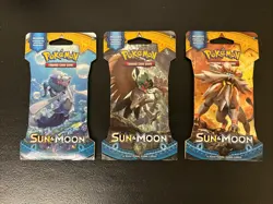 Pokemon TCG: Sun & Moon Booster Pack Sleeved 2017 New Factory Sealed - Image 1