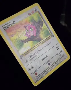 Pokemon TCG - JIGGLYPUFF - 1ST EDITION - 54/64 - JUNGLE (1999) - WOTC - HP - Image 2