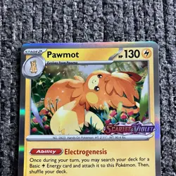 Pawmot 006 Holo Promo Scarlet & Violet Promo Pokemon TCG Holo 2023 SVP EN - Image 4