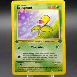 Bellsprout 49/64 1st Edition Common Jungle Pokemon TCG LP-NM - Image 1