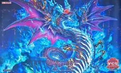 Yugioh Official Playmat Snake-Eye YCSJ 2023 NAGOYA Limited from Japan NEW - Image 1