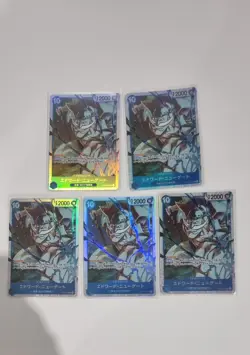 5x Edward.Newgate OP13-042 SR One Piece TCG Japanese - Image 1