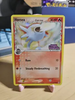 Horsea Delta Species Holon Phantoms Card 66/110 Holo - Image 1