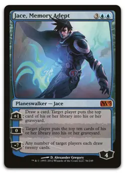 Jace, Memory Adept #56 (LP) Magic 2013 M13 Magic MTG - Image 1