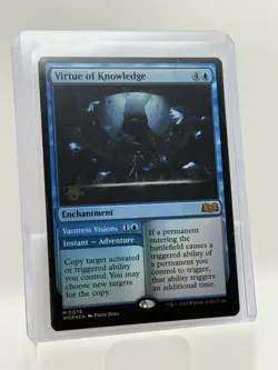 Virtue of Knowledge Wilds of Eldraine (Pre-Release) Foil - Image 1