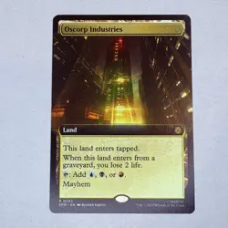 Oscorp Industries (Extended Art) Marvel's Spider-Man MTG NM - Image 1