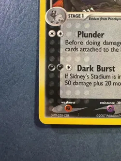 Pokemon TCG Mightyena 18/101 Power Keepers Reverse Holo Stamped - Image 3