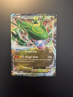 Pokemon TCG - Rayquaza EX 60/108 Holo XY Roaring Skies - Image 1