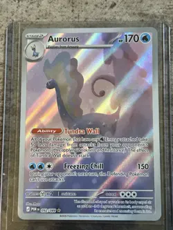 Aurorus #092/088 Rare Holo Ability Stage 2 Pokemon Card 2026 - Image 1