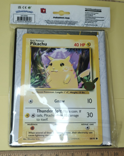New Pokemon TCG 25th Anniversary First Partner's Collector's Binder Oversized - Image 3