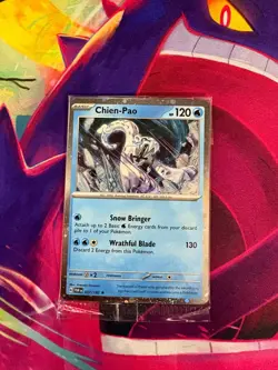 Chien-Pao 057/182 Cosmos Holo Paradox Rift Sealed Pokemon TCG - Image 1