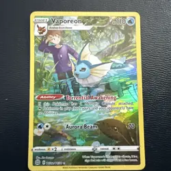 Vaporeon TG02/TG30 - Brilliant Stars Pokemon - NM - Image 1