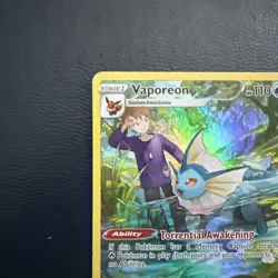 Vaporeon TG02/TG30 - Brilliant Stars Pokemon - NM - Image 2
