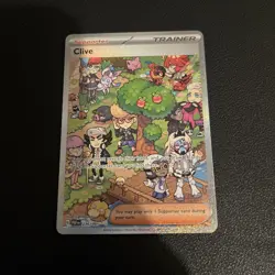 POKEMON S&V: PALDEAN FATES CLIVE 236/091 Special Illustration Rare - Image 1