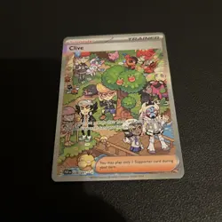 POKEMON S&V: PALDEAN FATES CLIVE 236/091 Special Illustration Rare - Image 2