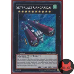 Yugioh Skypalace Gangaridai NUMH-EN045 Secret Rare 1st Edition NM - Image 1