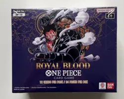 One Piece OP10 Royal Blood Booster Box 24 Pack Box I Sealed I TCG - Image 1