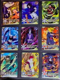 Naruto Kayou HR Cards Bundle - Lot 90 HR Cards - No Duplicates - With Rare Ones - Image 1