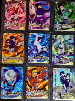 Naruto Kayou HR Cards Bundle - Lot 90 HR Cards - No Duplicates - With Rare Ones - Image 4