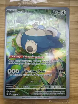 Snorlax 051 Sv: Scarlet & Violet Promo Cards Holo-SEALED - Image 1