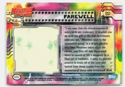 Farewell #39 Topps The First Movie Trading Cards Pokemon Lightly Played - Image 2