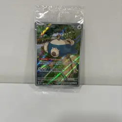 Pokemon TCG Snorlax 051 Scarlet & Violet 151 Holo Promo Card *Sealed* - Image 1
