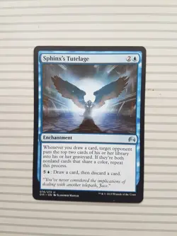 Magic: The Gathering Cards - Magic Origins ~ Uncommon ~ Sphinx's Tutelage (EX) - Image 1