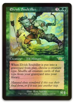 Elvish Soultiller #124 (Foil) (LP) Legions LGN Magic MTG - Image 1