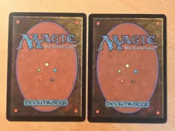 Magic the Gathering MTG 2x Rain of Tears Mercadian Masques LP - Image 2
