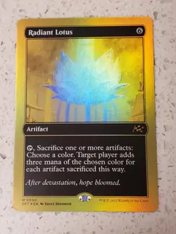Radiant Lotus (First-Place Foil) Aetherdrift Foil Near Mint - Image 1