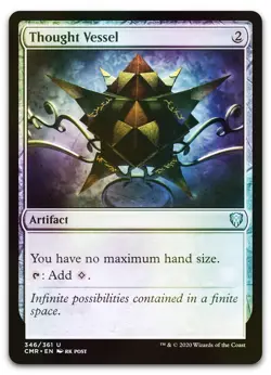 Thought Vessel #346 (Foil) (LP) Commander Legends CMR Magic MTG - Image 1