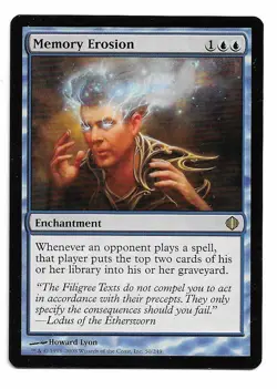 MTG Memory Erosion X1 Shards of Alara edition rare - Image 1
