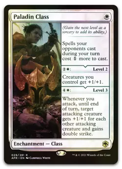 Paladin Class #29 (Foil) (NM) Forgotten Realms AFR Magic MTG - Image 1