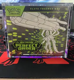 Pokemon Perfect Order Elite Trainer Box ETB New & Sealed, With Acrylic Box - Image 1