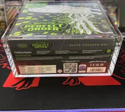 Pokemon Perfect Order Elite Trainer Box ETB New & Sealed, With Acrylic Box - Image 5