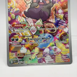 Pokemon Morpeko 206/182 Paradox Rift Illustration Rare NM ENGLISH - Image 3