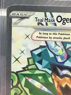 Teal Mask Ogerpon ex 190/167 Twilight Masquerade Full Art Pokemon TCG NM/MINT - Image 3
