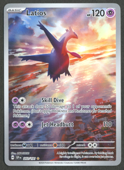Pokemon TCG: Latios 203/191 Surging Sparks Illustration Rare - Image 1