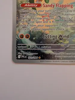 Pokemon TCG Phantasmal Flames Flygon Illustration Rare 101/094 NM - Image 4