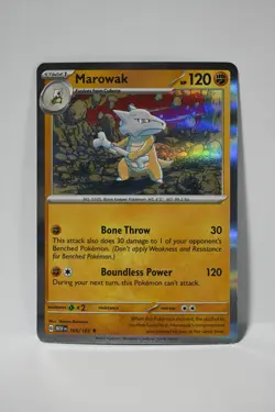Marowak 105/165 Rare 151 Pokemon Holo NM - Image 1
