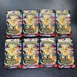 8x Ascended Heroes Pokemon Booster Pack New Sealed Bundle x8 Packs - Image 1