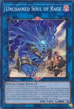 Unchained Soul of Rage - RA02-EN041 - Super Rare - 1st Edition NM Yugioh 25th An - Image 1