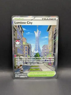 Lumiose City 111/088 FULL ART ULTRA RARE HOLO Perfect Order Pokemon English Me03 - Image 2