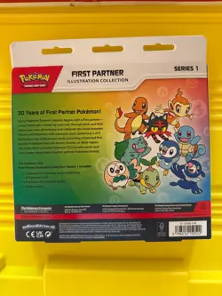 Pokemon TCG First Partner Illustration Collection Series 1 Box Sealed 2026 - Image 2